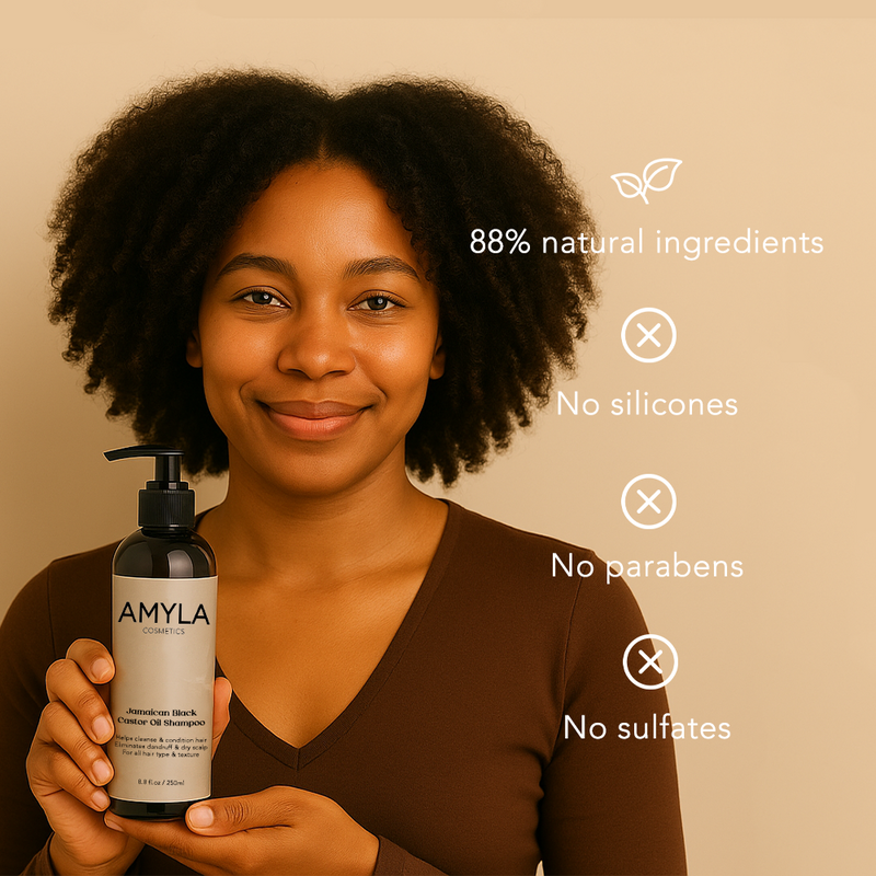 Black Castor Oil Shampoo - Product Image
