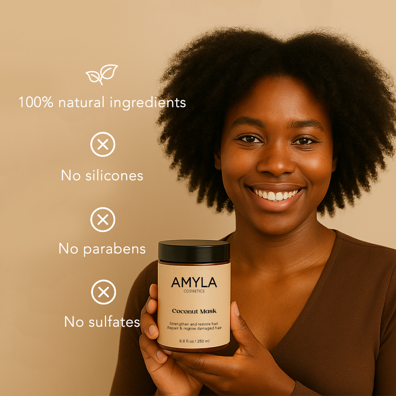 Curly Coconut Mask - Product Image